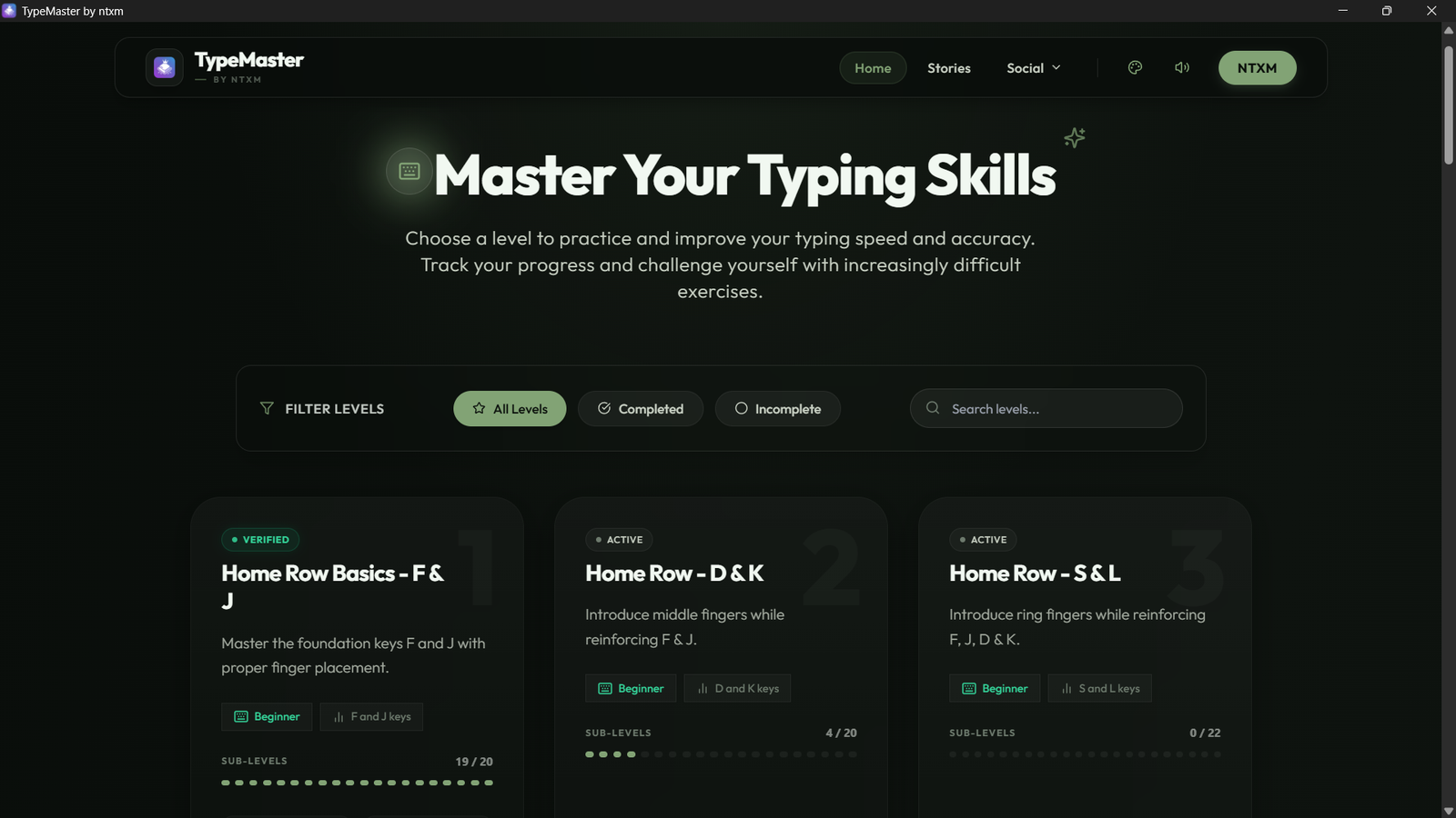 Offline Typing Practice for Windows and macOS — Free Desktop Software, No Signup